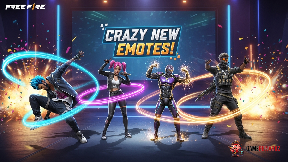 Free Fire: Crazy New Emotes – Level Up Your Style Game!
